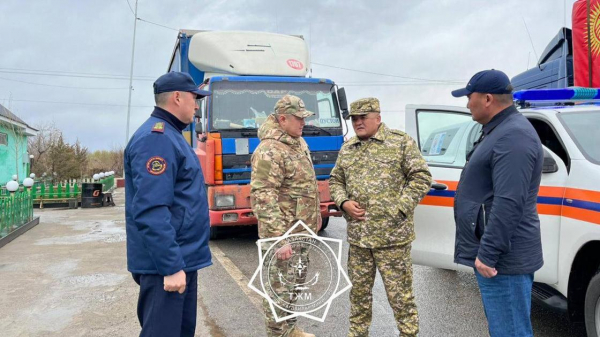 Кыргызстан направил гуманитарную помощь Казахстану