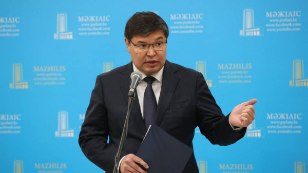 Глава Минфина РК предложил поставить на паузу дискуссии о смене герба из-за масштабных паводков