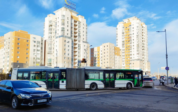 В Астане ввели временное изменение движения 17 маршрутов