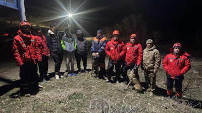 В Алматинской области спасли заблудившихся в горах рыбаков