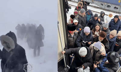 В снежном плену: 40 пассажиров застряли на трассе в Карагандинской области