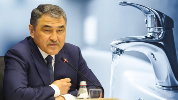 Нуржан Нуржигитов пьет сырую воду по всему Казахстану