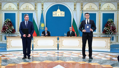 Пять документов подписали Казахстан и Болгария