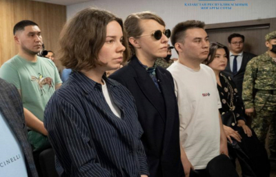Ксения Собчак прилетела на суд по делу Бишимбаева