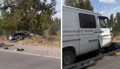 Из-за лопнувшего колеса автомобиля погибли в семь человек в Кыргызстане
