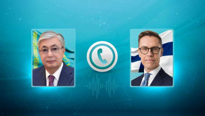 Президент Финляндии позвонил Токаеву