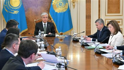 Президент принял годовой отчет Национального банка Казахстана