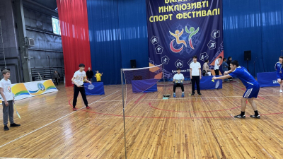 Детский инклюзивный спортивный фестиваль прошел в Караганде