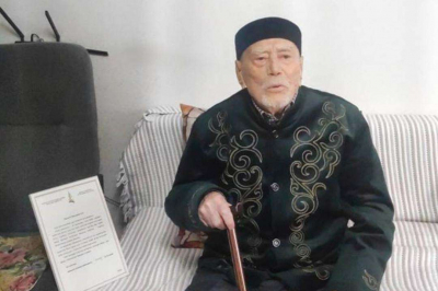 Поздравили ветерана со 101-летием