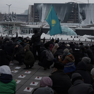 Как почтили память погибших в январских событиях